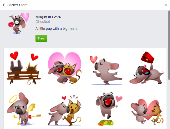 Facebook-Sticker-Mugsy-In-Love