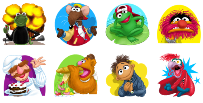 Facebook Adds 'Muppets Most Wanted' Movie Stickers