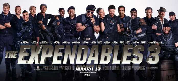 The Expendables 3 Movie Banner