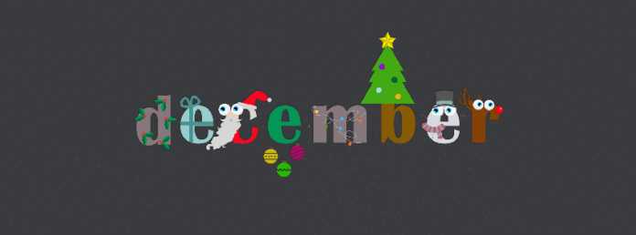 Happy December - Facebook Christmas Cover Photo