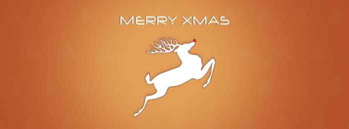 Christmas Reindeer - Facebook Christmas Cover Photo