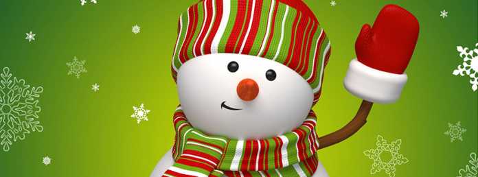 Snowman - Facebook Christmas Cover Photo