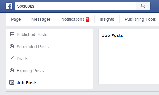 Facebook Is Working on a New Way to Posting Jobs in Pages