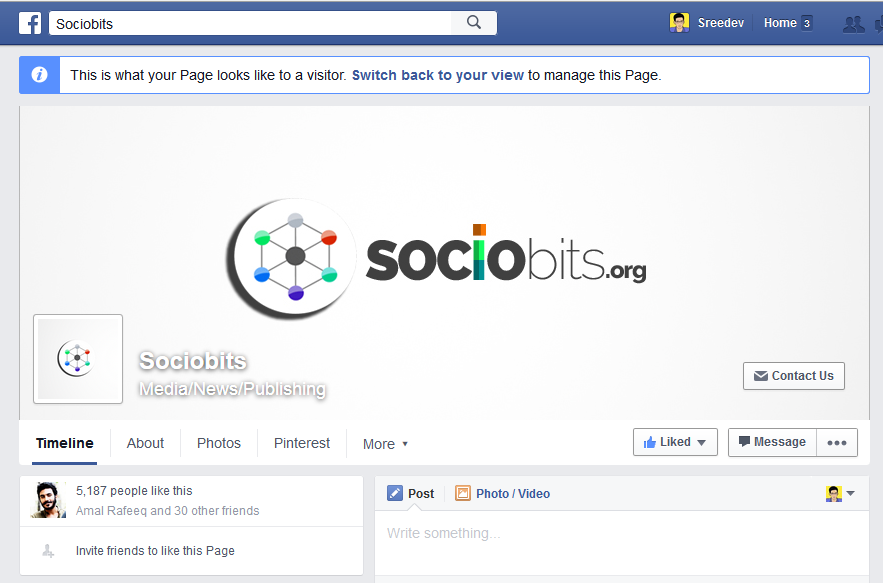 Facebook Page Changes-It Gets a Facelift