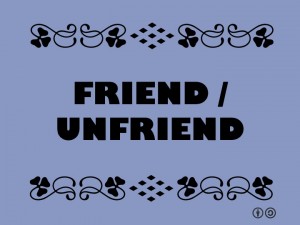 unfollow unfriend